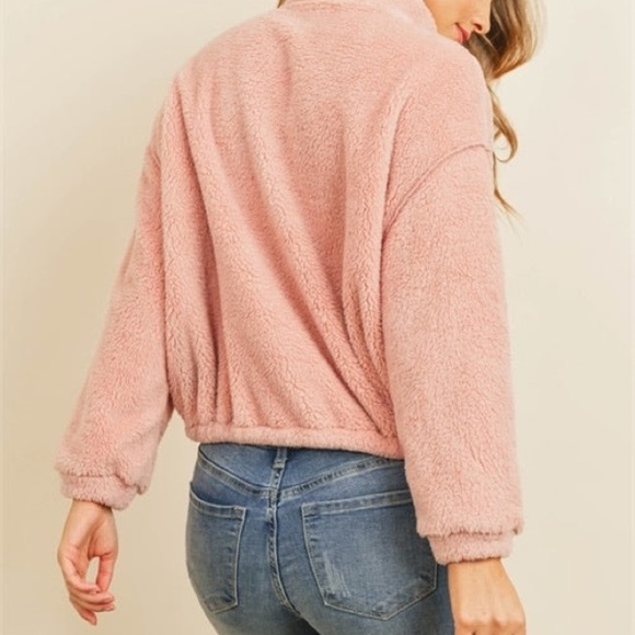 Teddy Crop Sweater - Picture 3 of 4